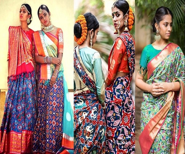 The 'Fashioning' Of 'Gujarati Patola Saree' - A Priceless Heirloom | # ...