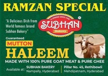 Visit Subhan Bakery This Ramazan For 'Healthy Haleem' In Hyderabad