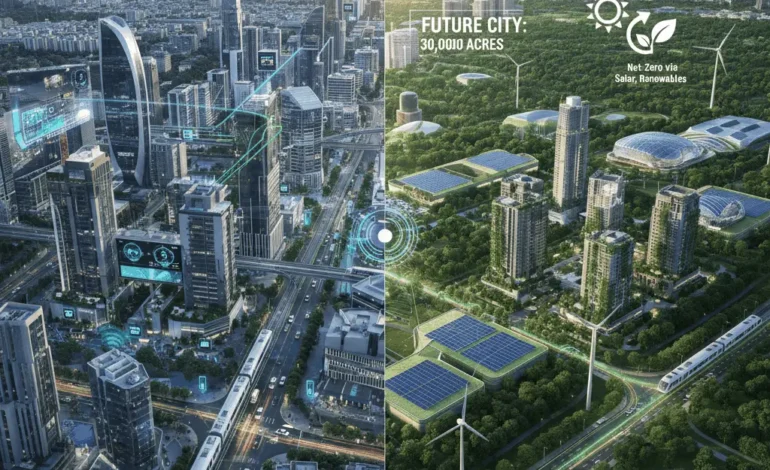  Hyderabad Smart City Projects 2026: Future City Vision, Net-Zero Targets & Infra Updates
