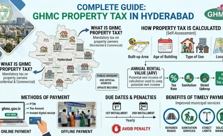 How GHMC Property Tax Works – Complete Guide for Citizens in Hyderabad
