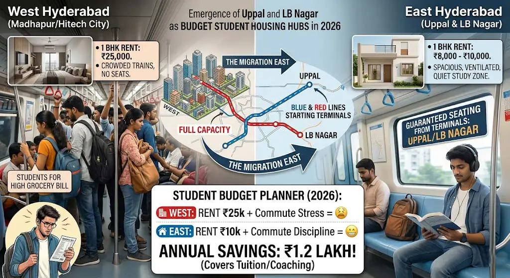 Cheapest Areas in Hyderabad
