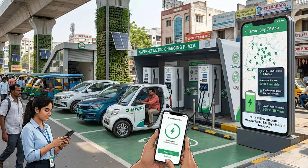 EV Charging Stations in Hyderabad – Infrastructure Expansion