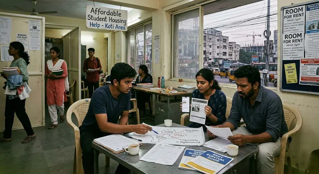 Hyderabad Student Rent Guide 2026 Cheapest Areas from ₹6,500 to ₹25,000