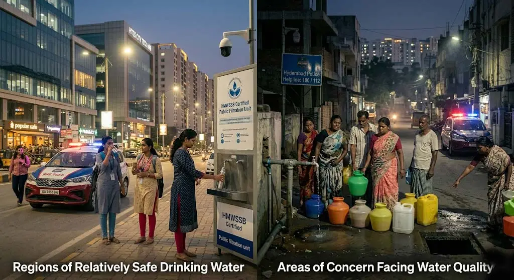 Hyderabad Water Quality Report 2026 Safe Drinking Water Areas & Risk Zones Revealed