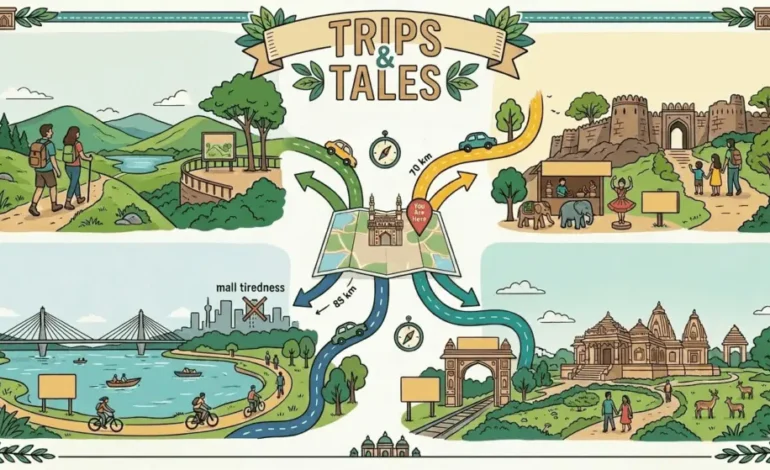 Trips and Tales 4 Best Weekend Getaways Within 100 KM of Hyderabad