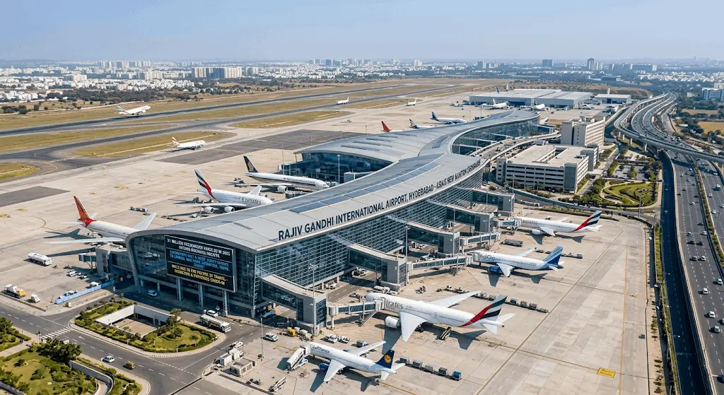 Hyderabad Airport Passenger Growth Hits Record High in 2026 New Routes, DigiYatra & Major Expansion Plans