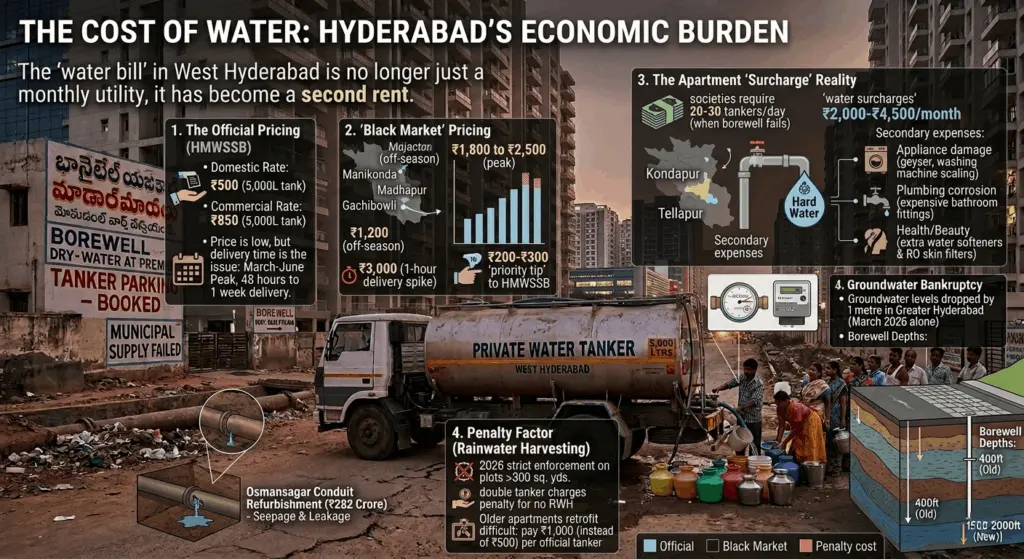 What Does Water Cost in Hyderabad Now