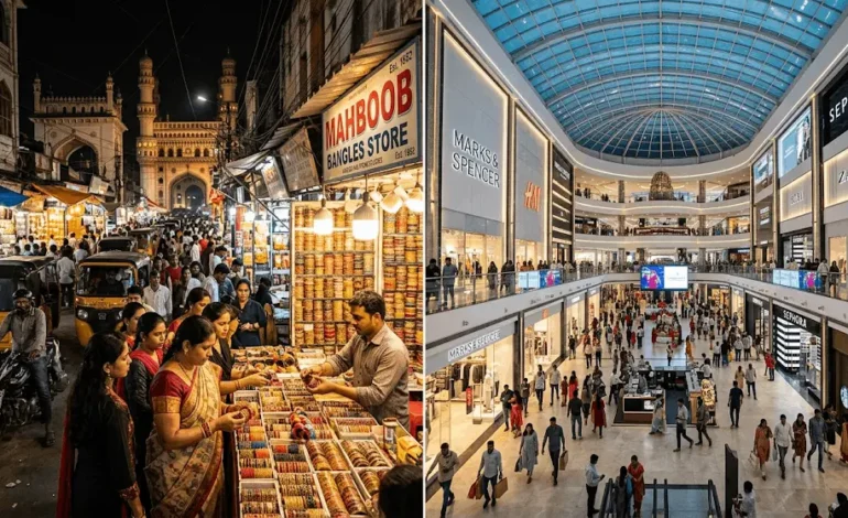  Hyderabad Shopping Guide 2026: Laad Bazaar vs Modern Malls – Inside the City’s Retail Revolution