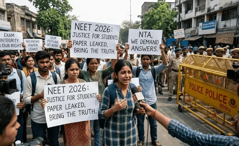  NEET Exam Paper Leak 2026: What Happened, Official Response, and Impact on Students