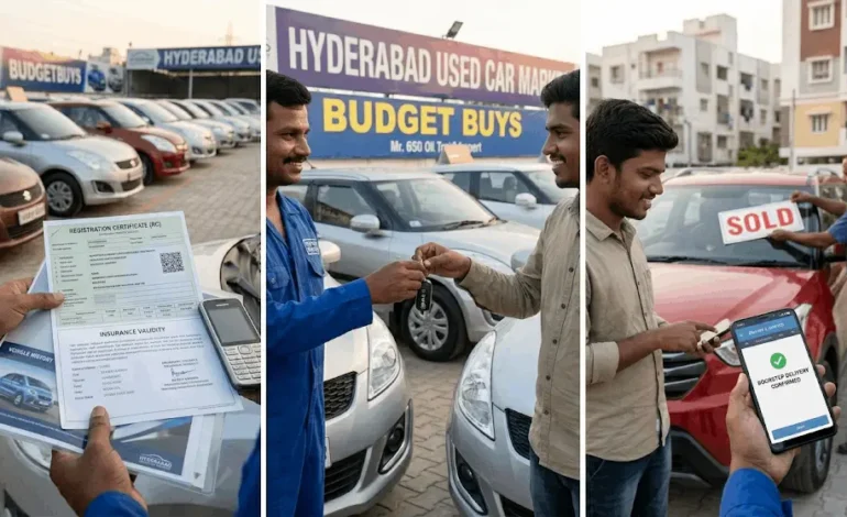  Second-Hand Car Market in Hyderabad Booms: Why Budget Buyers Are Driving the Trend